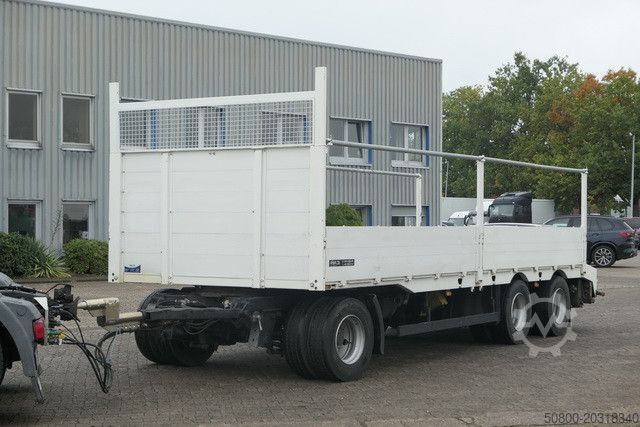 Avatud haagis MEUSBURGER MPJ 3, Rampen, Luft-Lift, Bordwände, Container