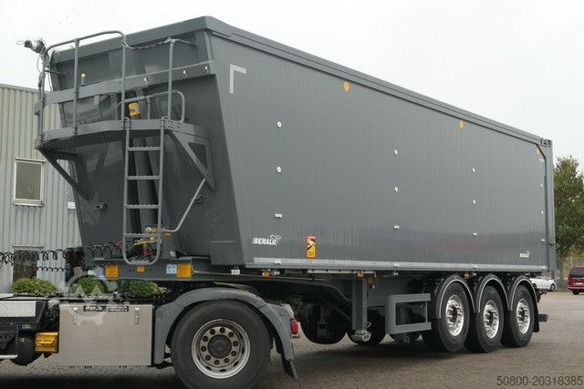 Tipper semitrailer BENALU Agriliner FL 9150, Alu, 51m³,Kombitür,Alu-Felgen