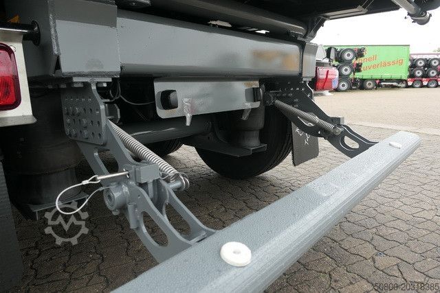 Tipper semitrailer BENALU Agriliner FL 9150, Alu, 51m³,Kombitür,Alu-Felgen