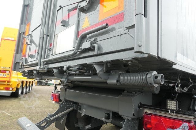 Tipper semitrailer BENALU Agriliner FL 9150, Alu, 51m³,Kombitür,Alu-Felgen