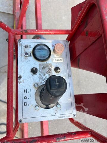 Ascensor cu foarfecă HAB S125-16E2WD 12,50m Scherenarbeitsbühne