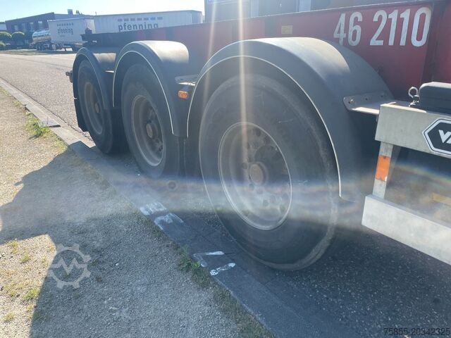 Transporte de contentores Van Hool 3B0070 20FT Tank / ADR / BPW Axles / Discbrakes