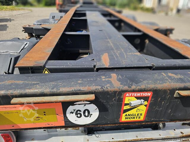 कंटेनर परिवहन KÖGEL PORT 40 SIMPLEX 20./ EXTENDIBLE/SAF DISC.
