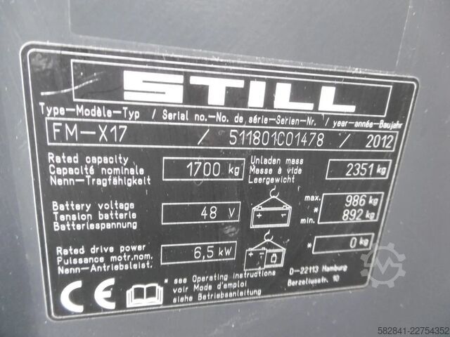  STILL FM-X 17 /Bj.2012