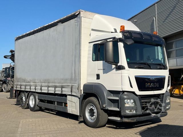 Żuraw samochodowy MAN TG-S 26.400 6x2-2 BL Pritsche Heckkran