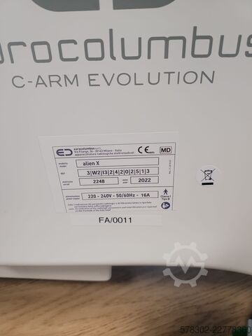 APARAT RTG ME KRAH C EUROCOLUMBUS ALIEN X
