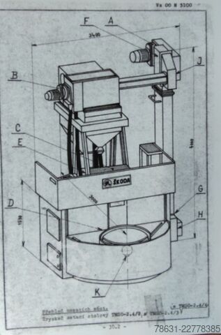 Bordblæsemaskine Skoda TMSO 2,4