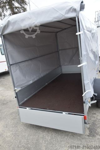 Rimorchio aperto con telone HUMBAUR Startrailer H 132513 mit Plane und Spriegel