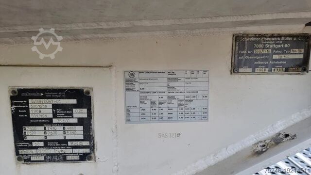 Tank Schwelmer Eisenwerk TSA Diesel Heizöl 6 Kammern 35.5 m³ Zählwerk TK...