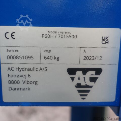Työpajan puristin AC P60H