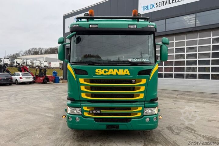 Grue montée sur camion SCANIA G490 6x2 PK18002-4