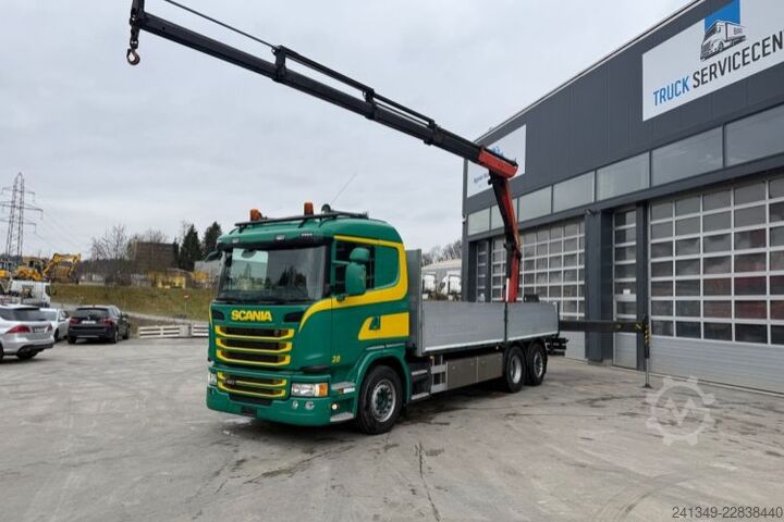 Grue montée sur camion SCANIA G490 6x2 PK18002-4