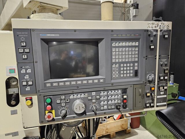 Torno CNC Okuma LU 15 M U1000 MM + bar feeder TwinTurret