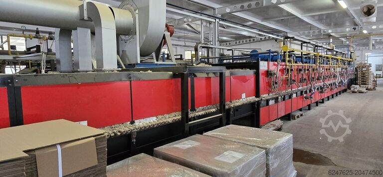 תנור גלילים לצריפת קרמיקה Italforni 