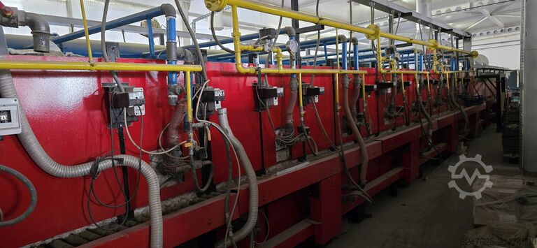 תנור גלילים לצריפת קרמיקה Italforni 