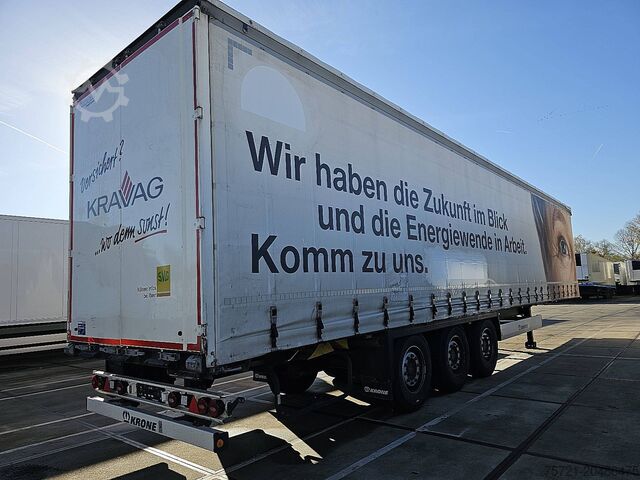 Skjutbara presenningar KRONE SD SAF LIFTAXLE CODE XL