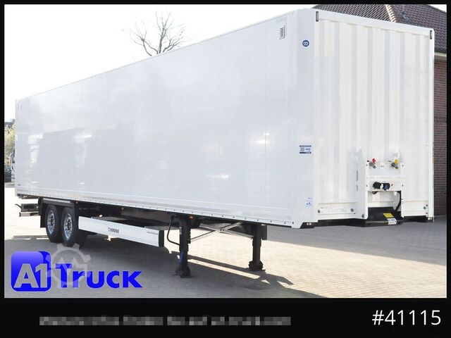 Box semitrailer KRONE SZ 2 achs Koffer, Code XL, VDI 2700, SOFORT