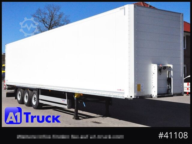 Box semitrailer SCHMITZ SCB S3B, Trockenfracht, Liftachse, 1 Vorbesitzer