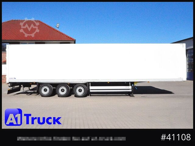 Box semitrailer SCHMITZ SCB S3B, Trockenfracht, Liftachse, 1 Vorbesitzer