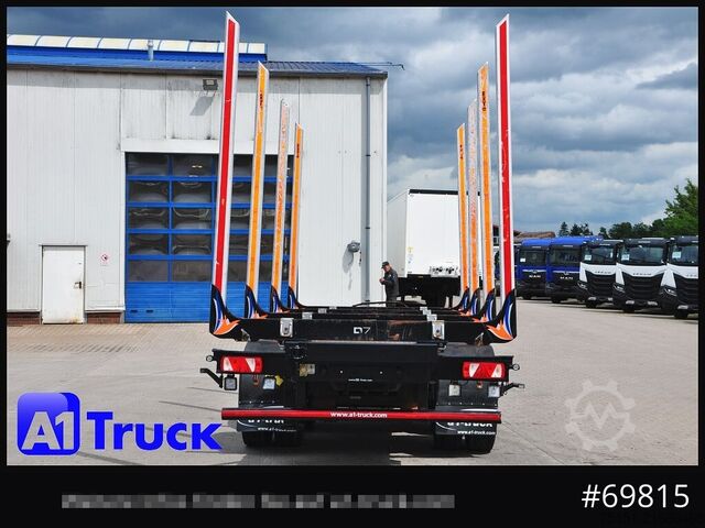 Rơ-moóc chở gỗ DOLL Befa Tandem Holz Wood Exte Rungen, 171 tkm,