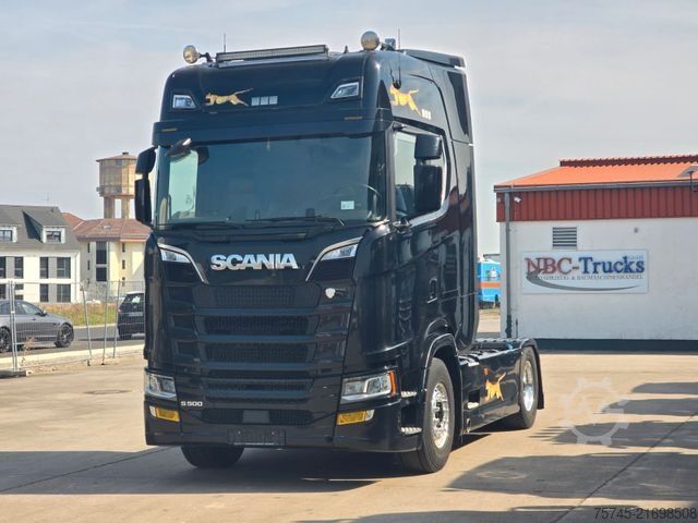 Standardowy ciągnik siodłowy SCANIA S500 * ACC * LEDER *  ALCOA * PARKCOOL *