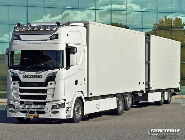 Camion frigorifique SCANIA S660 NGS V8 6X2 50 CC FRIGO COMBI FULL OPTIONS S