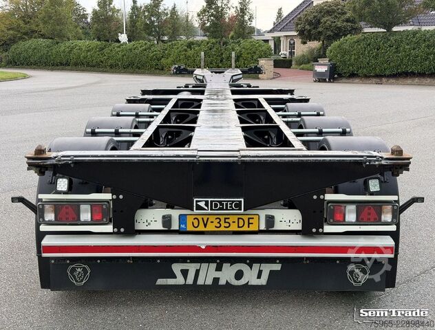 Напівпричіп з кузовом, що змінюється D-TEC PORTMASTER VCC-01 FRONT + BACK SLIDER 20, 30, 40