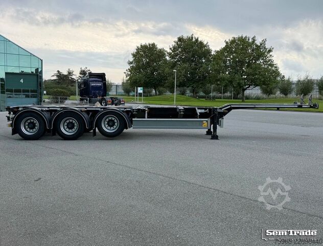 Напівпричіп з кузовом, що змінюється D-TEC PORTMASTER VCC-01 FRONT + BACK SLIDER 20, 30, 40