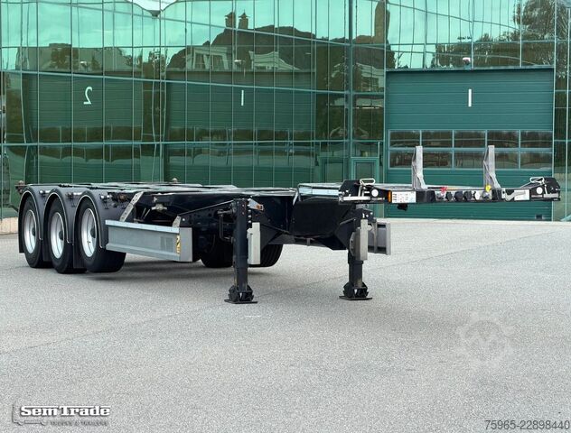 Напівпричіп з кузовом, що змінюється D-TEC PORTMASTER VCC-01 FRONT + BACK SLIDER 20, 30, 40