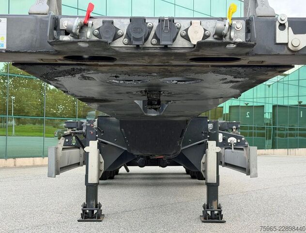 Напівпричіп з кузовом, що змінюється D-TEC PORTMASTER VCC-01 FRONT + BACK SLIDER 20, 30, 40
