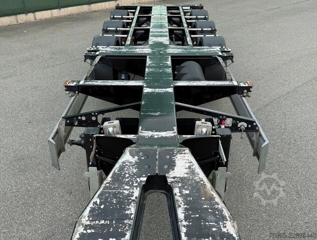 Напівпричіп з кузовом, що змінюється D-TEC PORTMASTER VCC-01 FRONT + BACK SLIDER 20, 30, 40