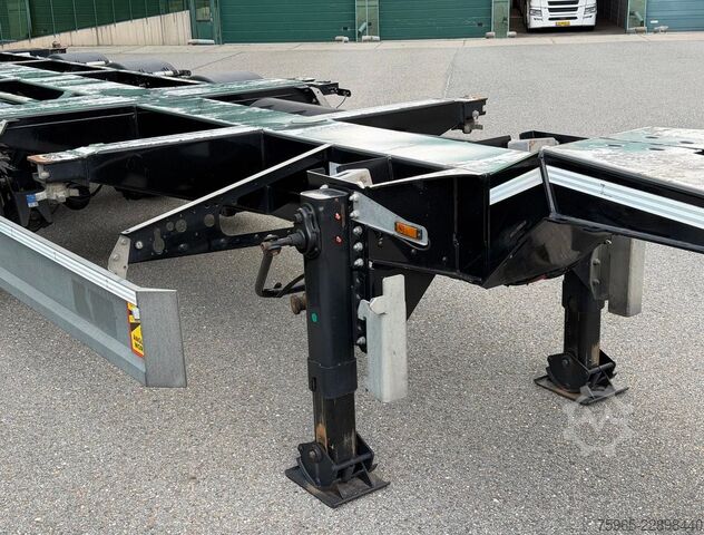 Напівпричіп з кузовом, що змінюється D-TEC PORTMASTER VCC-01 FRONT + BACK SLIDER 20, 30, 40