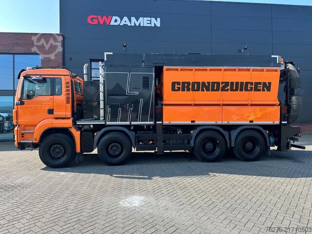 Usisno vozilo MAN TGS 41.440 8x4 RSP 10 m3 Saugbagger