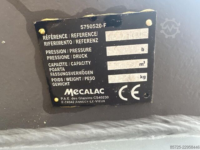 стандартна кофа Mecalac 