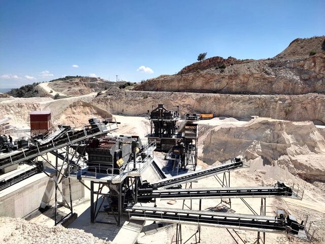 Стационарна трошачна инсталация FABO Stationary Crushing Plant Stationary Crushing and Screening Plants