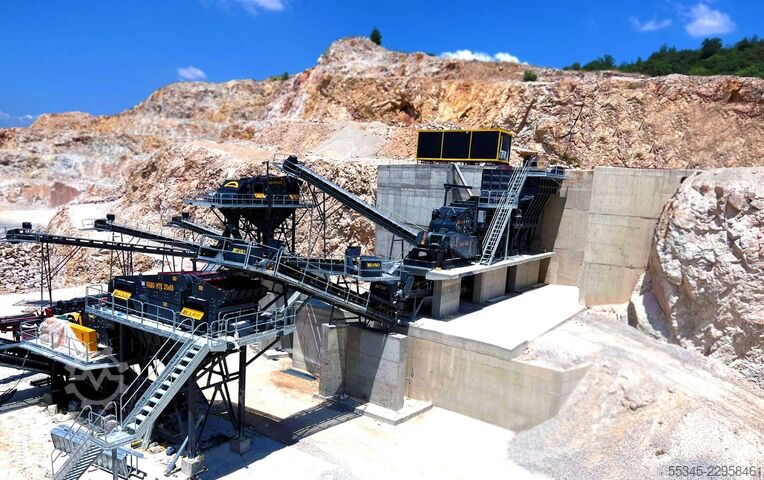 Стационарна трошачна инсталация FABO Stationary Crushing Plant Stationary Crushing and Screening Plants