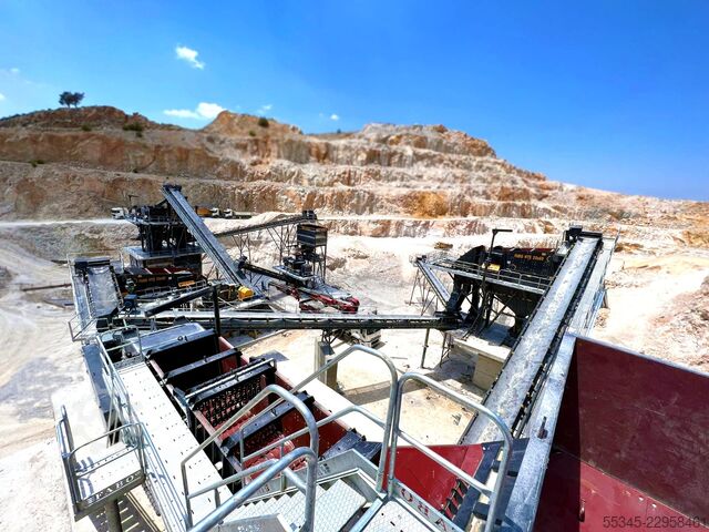Стационарна трошачна инсталация FABO Stationary Crushing Plant Stationary Crushing and Screening Plants