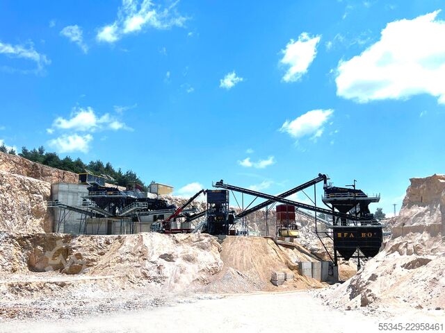 Стационарна трошачна инсталация FABO Stationary Crushing Plant Stationary Crushing and Screening Plants