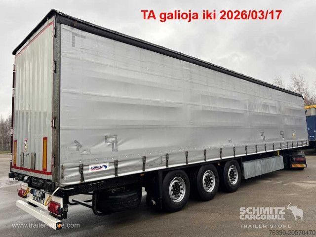 Gjysmërimorkio e hapur me mushama Schmitz Cargobull Semitrailer Curtainsider Standard
