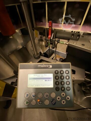 Етикетираща машина 2 SK и 2 станции за мокро лепене makro labelling Mak 1 - 4P "M" Ua2 L2 + Ug2 CO
