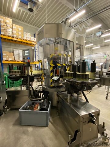 Етикетираща машина 2 SK и 2 станции за мокро лепене makro labelling Mak 1 - 4P "M" Ua2 L2 + Ug2 CO