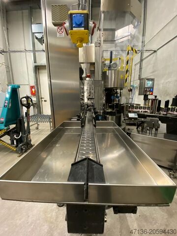 Labeller with self-adhesive and hot glue stations makro labelling Mak 1 - 4P "M" Ua2 L2 + Ug2 CO