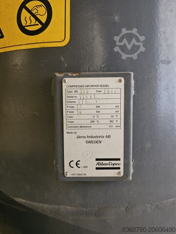 Atlas Copco BD390 Adsorbție cu Turn Dublu Atlas Copco BD390 Twin-Tower Adsorption BD390