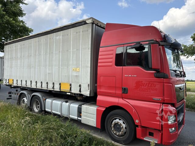 Izmenjivo šasijsko vozilo sa sandukom/ceradom kamion MAN TGX 26.440 , Fahrschulwagen