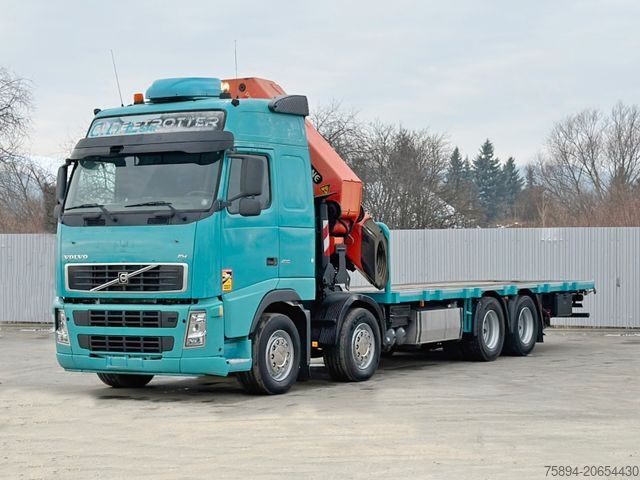 Kamyon üzerine monteli vinç VOLVO FH 480 Pritsche 7,50 * PK 10002 * TOPZUSTAND