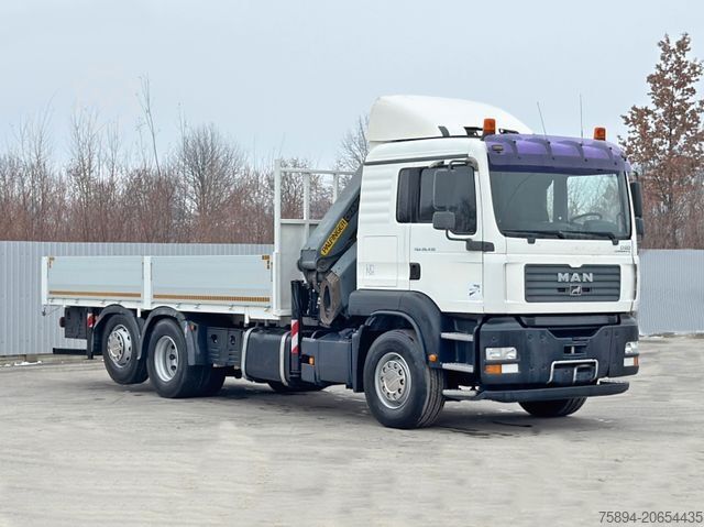 Żuraw samochodowy MAN TGA 26.430 * PK 29002 + FUNK/6x2