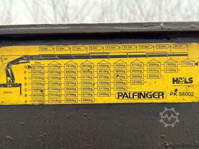 Кран, змонтований на вантажівці VOLVO FH 460 * PK 56002 + FUNK * 8x4