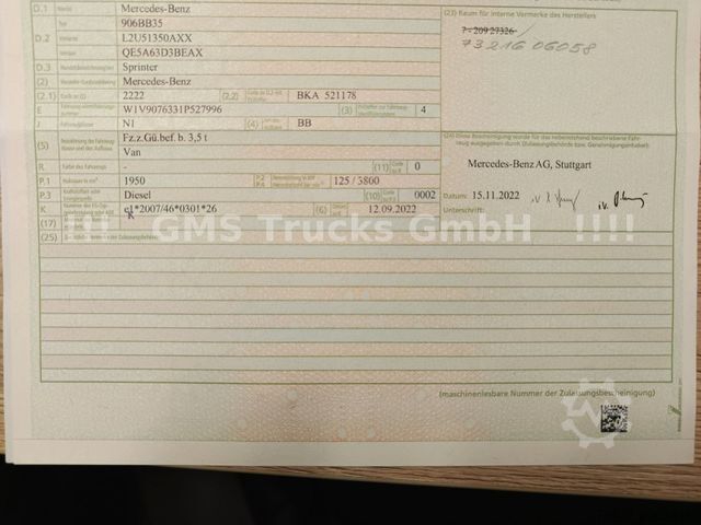 Ван с висока покривка MERCEDES-BENZ 317 CDI / Klima / AHK / L2-H2