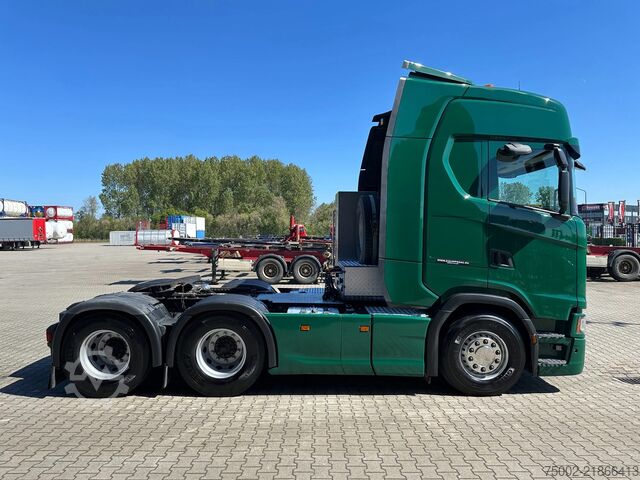 SZM tiêu chuẩn Scania S500 S500 6x4 RETARDER / ontheffing 78 ton / NL...