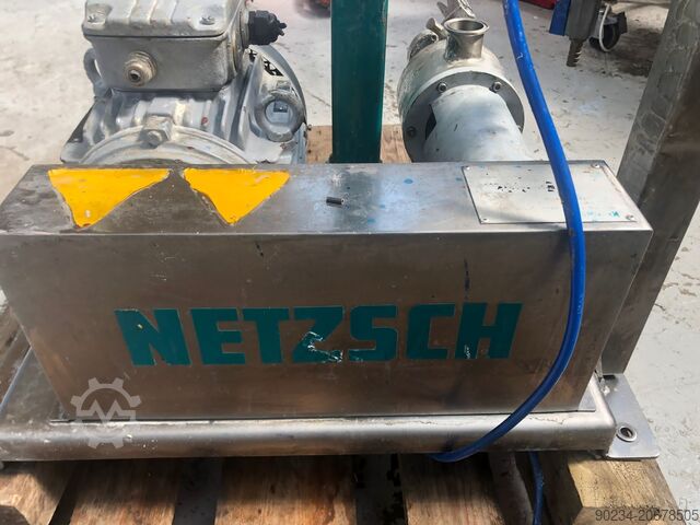 Used Netzsch Max Shear Inline Disperser Netzsch Max Shear 3